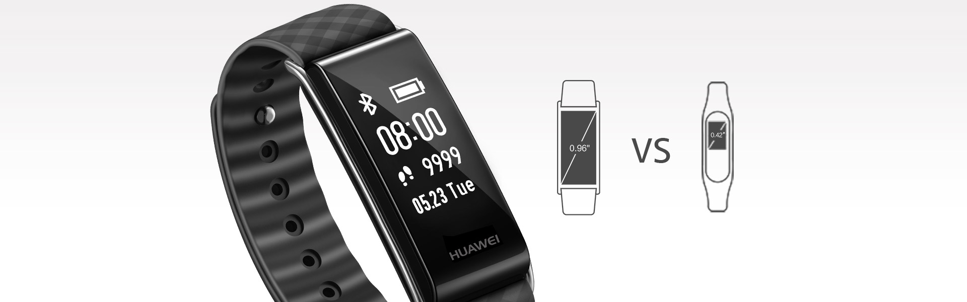 Fitness náramek HUAWEI ColorBand A2 Red červený red