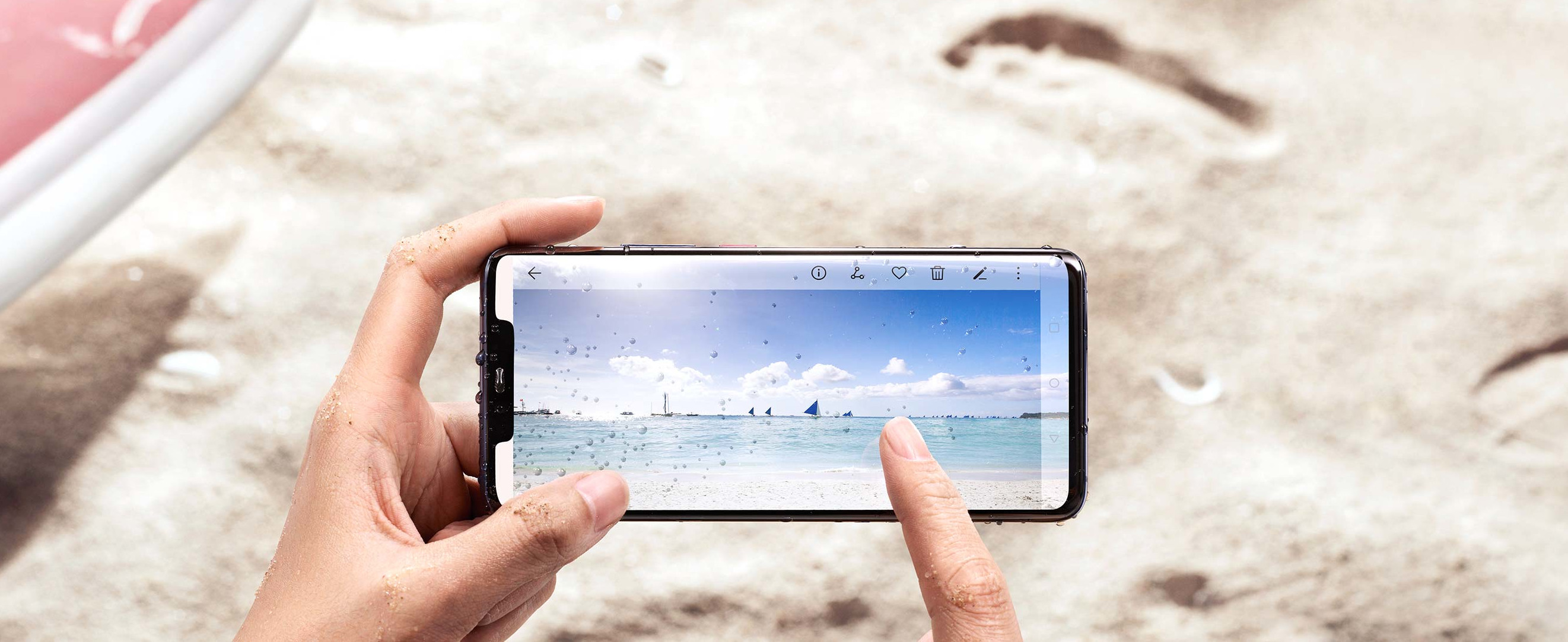 Mobilní telefon HUAWEI Mate 20 Pro fialový