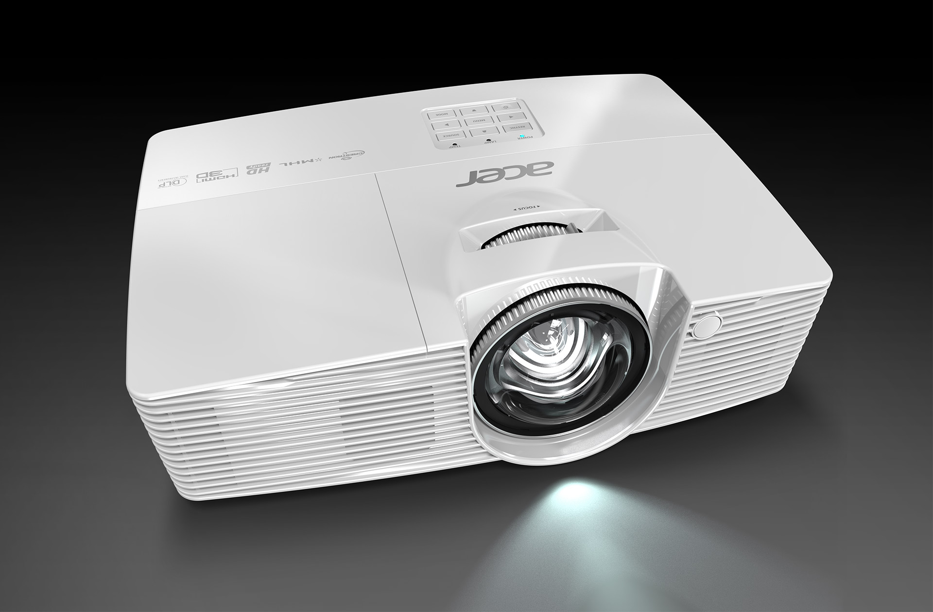 Projektor ACER DLP S1386WHn bílý white