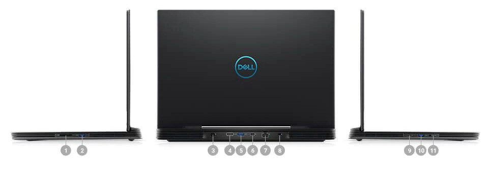 Herní notebook DELL Inspiron G5 5590 černý black