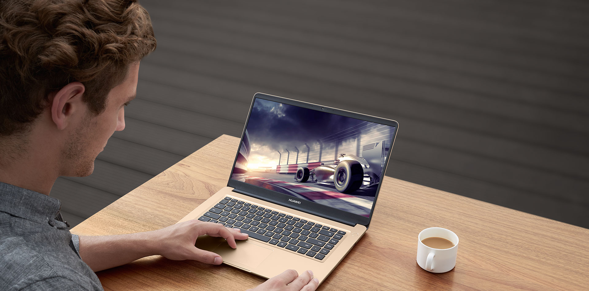 Notebook HUAWEI MateBook D Space Gray šedý gray