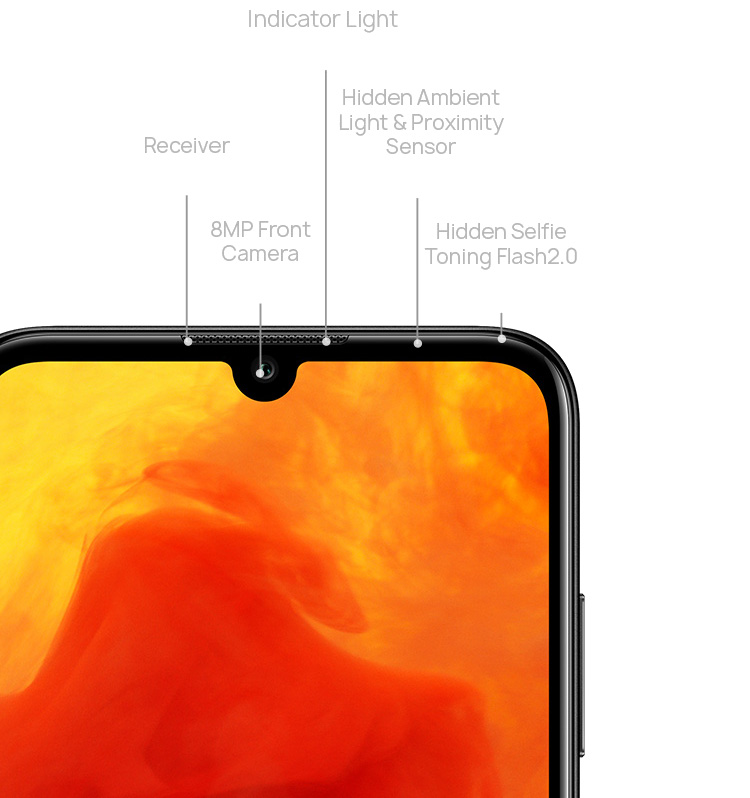 Mobilní telefon HUAWEI Y6 2019 DS Sapphire Blue modrý blue