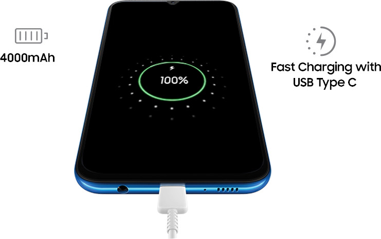 Mobilní telefon SAMSUNG Galaxy A50 Blue modrý blue