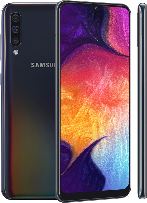 Mobilní telefon SAMSUNG Galaxy A50 Blue modrý blue
