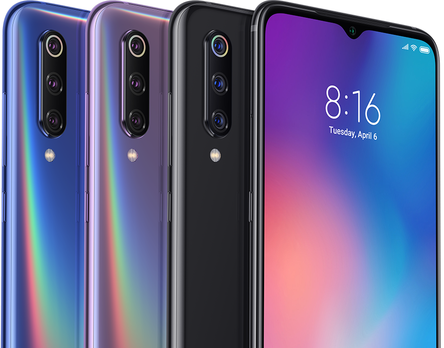 Mobilní telefon XIAOMI Mi 9 6GB128GB modrý blue