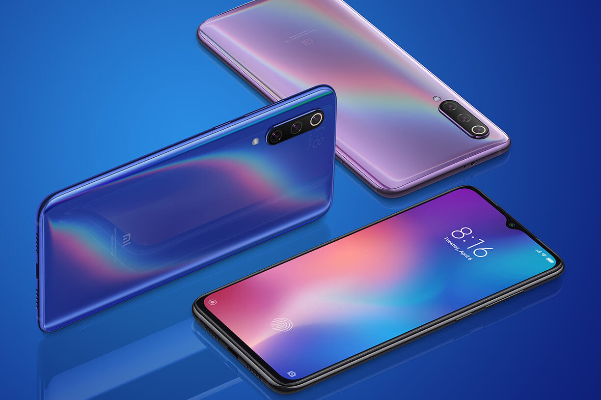 Mobilní telefon XIAOMI Mi 9 6GB128GB modrý blue
