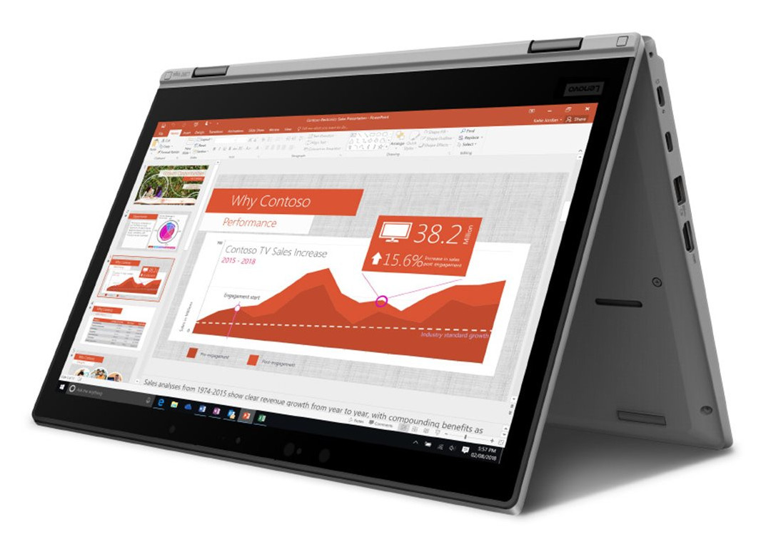 Notebook LENOVO ThinkPad L390 Yoga stříbný silver