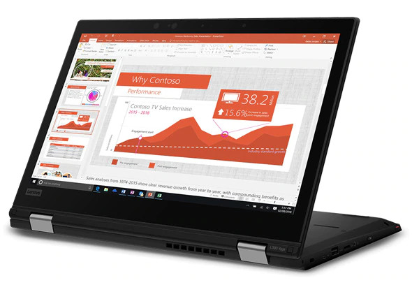 Notebook LENOVO ThinkPad L390 Yoga černý black