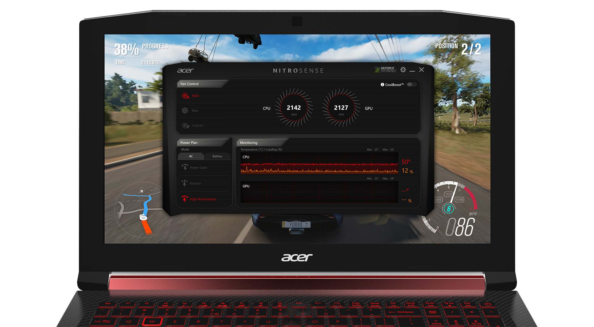 Herní notebook ACER Nitro 5 AN5155251JT černý black