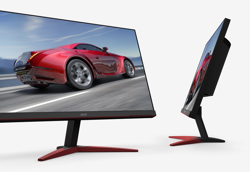 27 LED monitor ACER KG271Ubmiippx černáčervená blackred