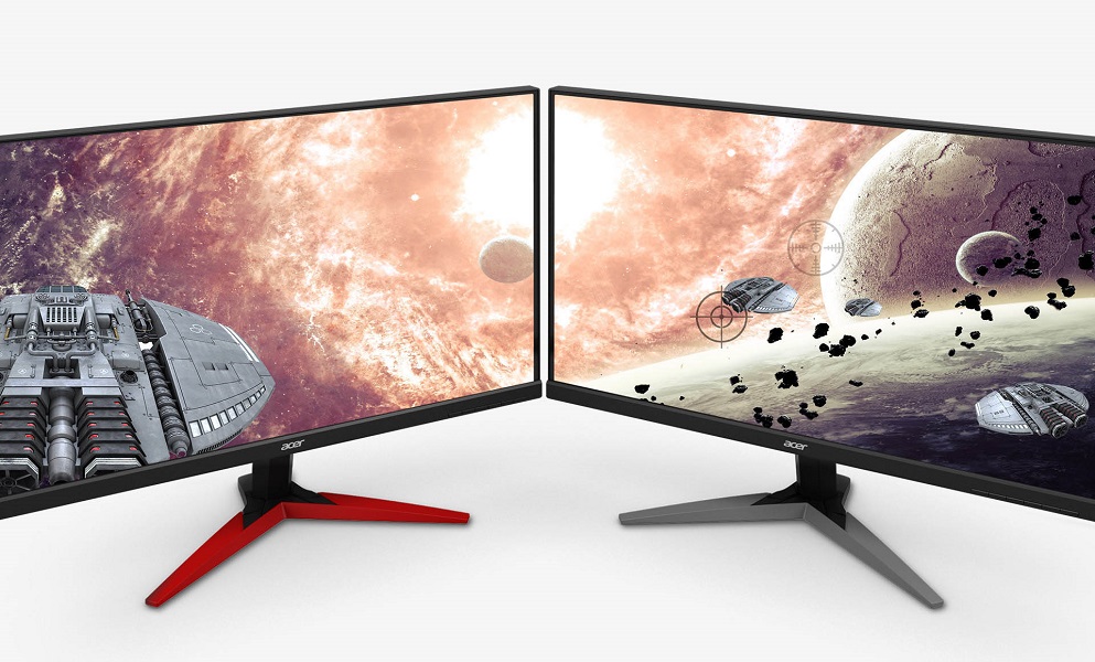 27 LED monitor ACER KG271Ubmiippx černáčervená blackred