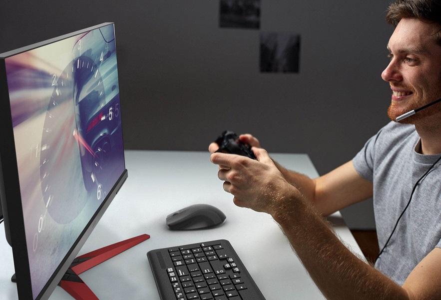 28 LED monitor ACER KG281Kbmiipx černý black