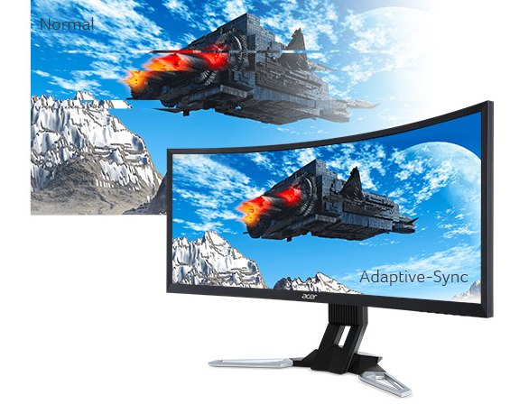 31 LED monitor ACER XZ321QUbmijpphzx černýstříbrný blacksilver