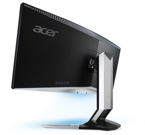 31 LED monitor ACER XZ321QUbmijpphzx černýstříbrný blacksilver