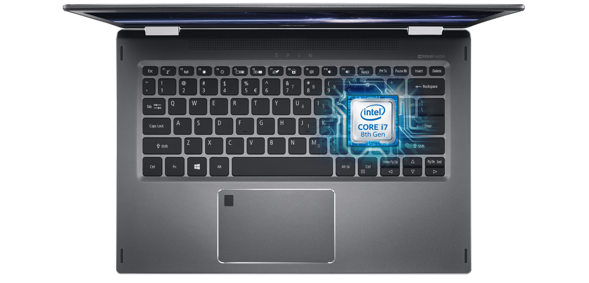 Notebook ACER Spin 5 Pro SP51353N703J šedý gray