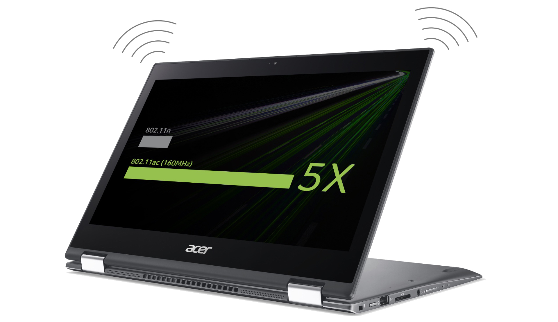 Notebook ACER Spin 5 Pro SP51353N703J šedý gray