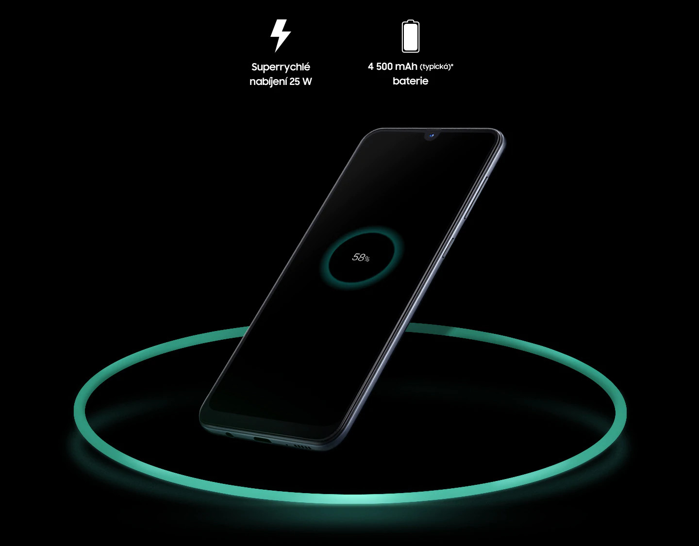 Mobilní telefon SAMSUNG Galaxy A70 Black černý black