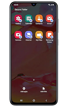 Mobilní telefon SAMSUNG Galaxy A70 Black černý black