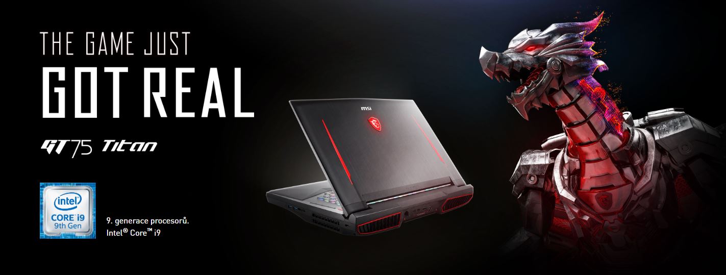 Herní notebook MSI GT75 Titan 9SG441CZ