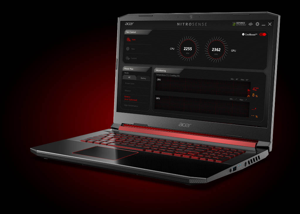 Herní notebook ACER Nitro 5 AN5175172FU černý black