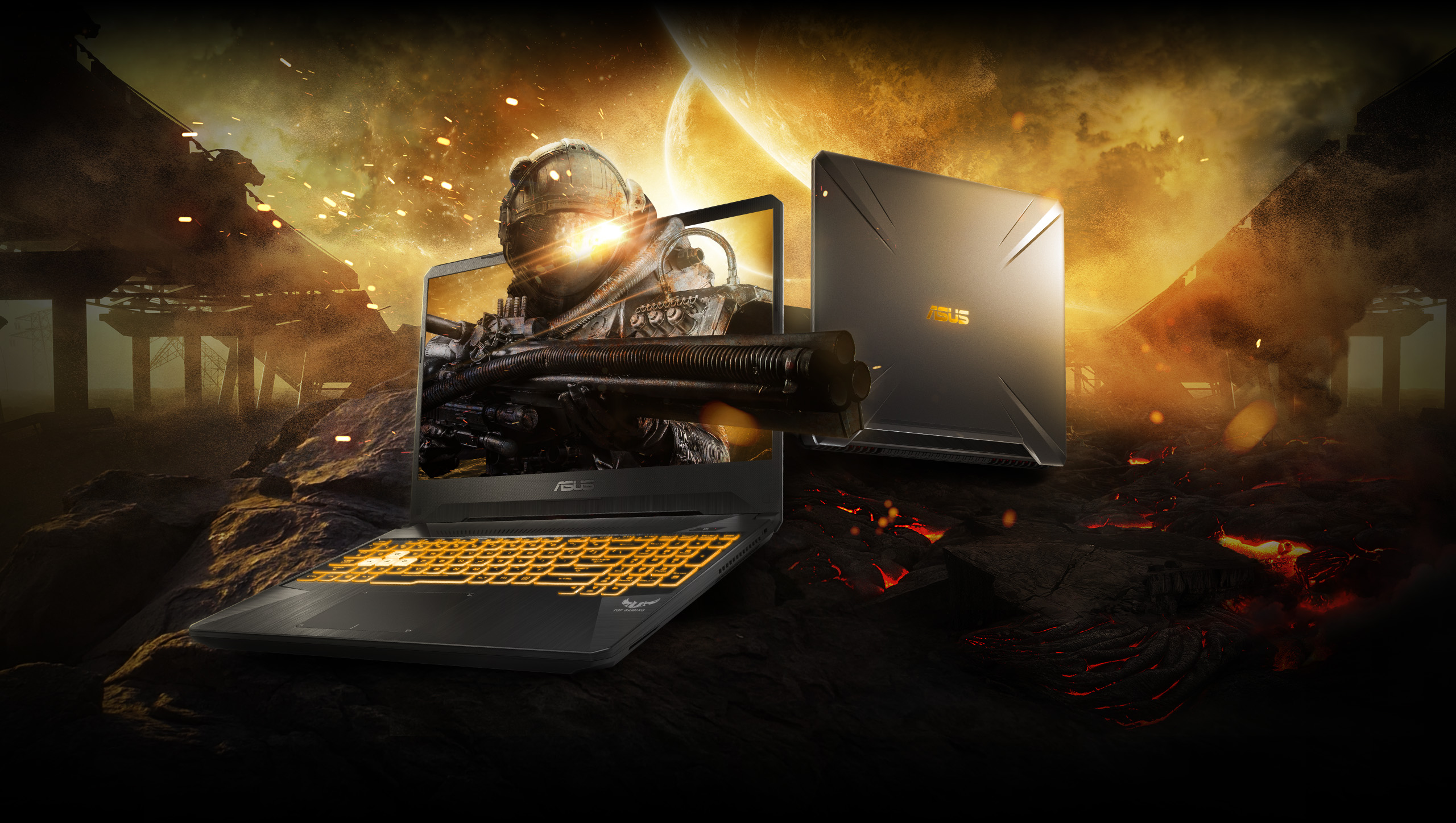 Herní notebook ASUS TUF Gaming FX505GM černý black