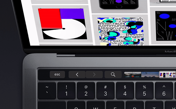 Notebook APPLE MacBook Pro šedý gray