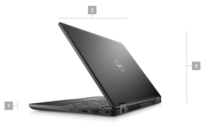 Notebook DELL Latitude 5591 černý black