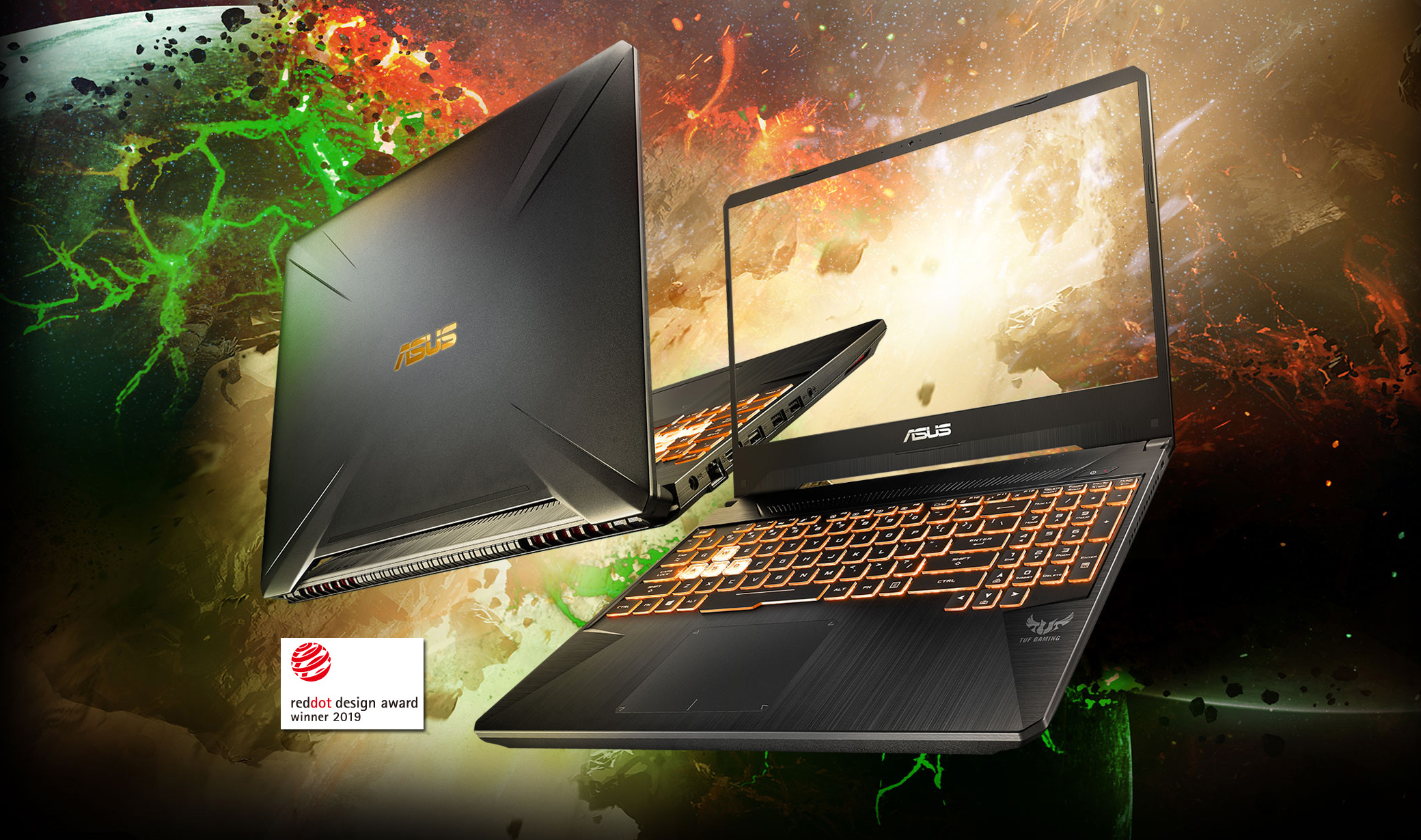 Herní notebook ASUS TUF Gaming FX705DU černý black