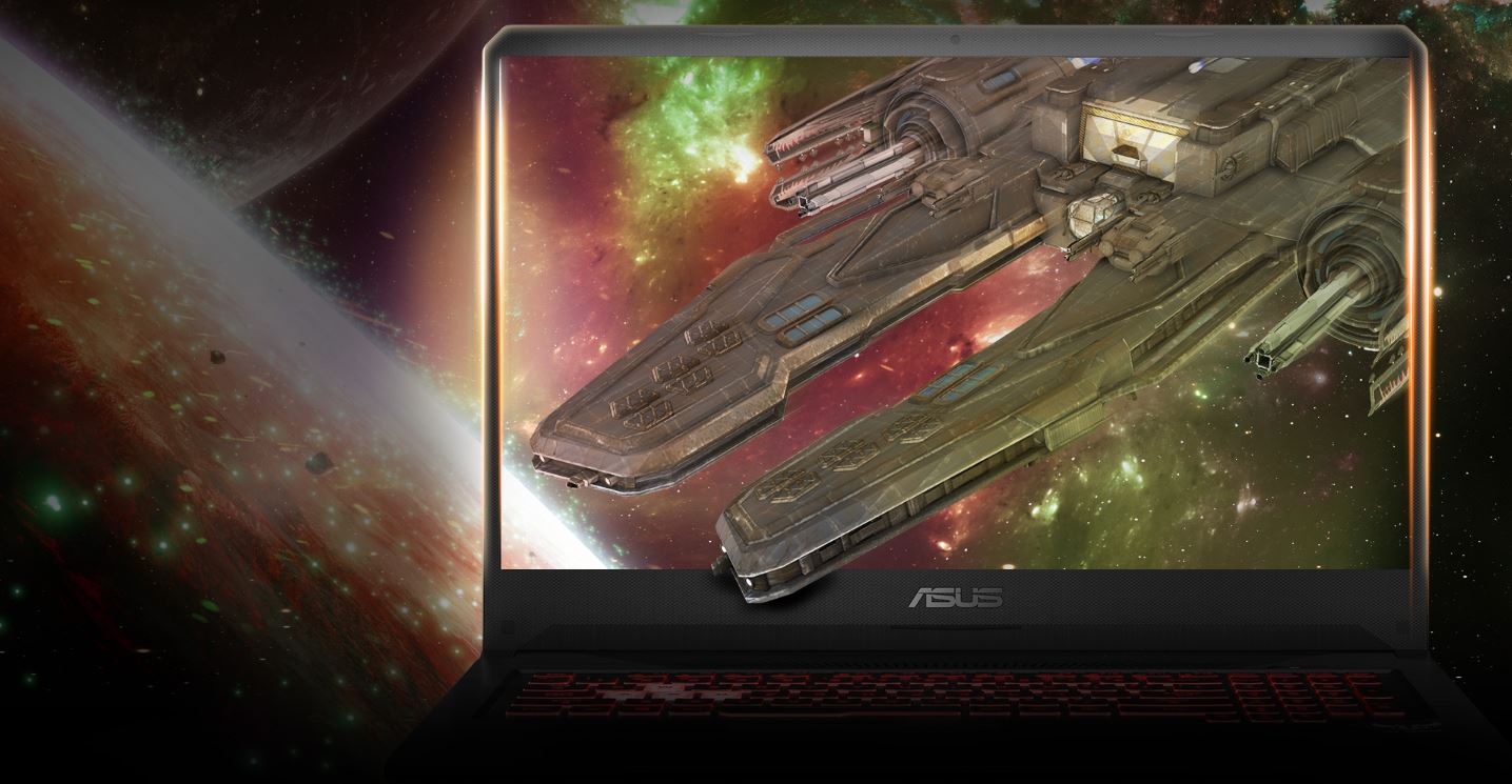 Herní notebook ASUS TUF Gaming FX705DU černý black