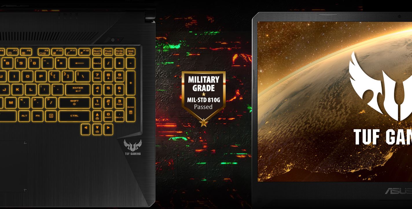 Herní notebook ASUS TUF Gaming FX705DU černý black