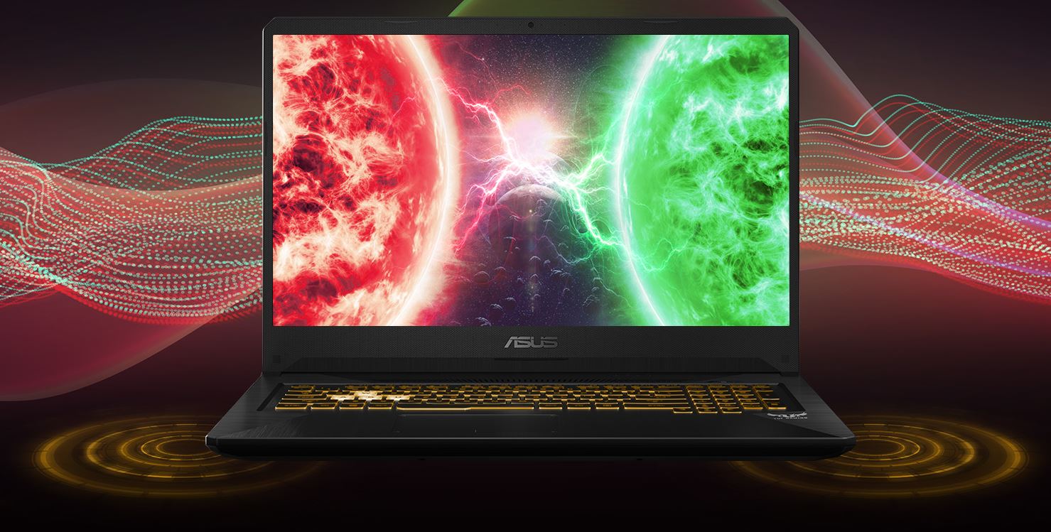 Herní notebook ASUS TUF Gaming FX705DU černý black
