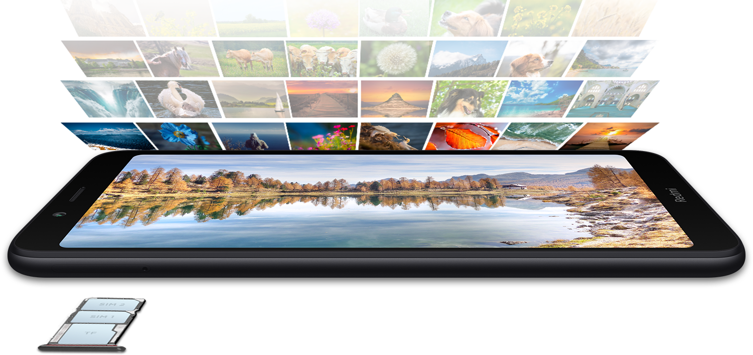 Mobilní telefon XIAOMI Redmi 7A 216GB černý black