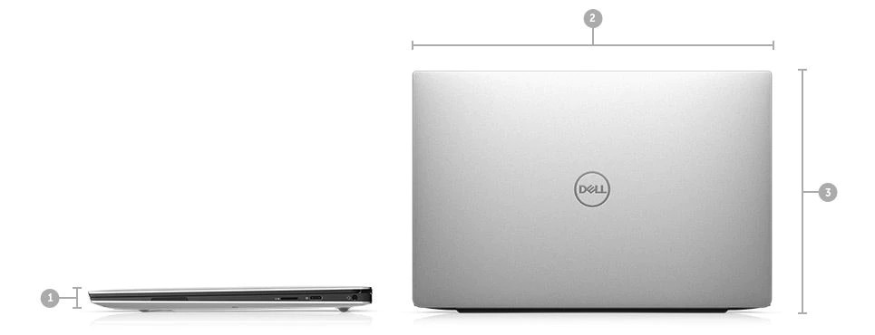 Notebook DELL XPS 13 9380 13'' UHD bílý white