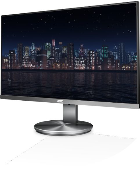 27 LED monitor AOC U2790PQU  4K UHD šedý gray