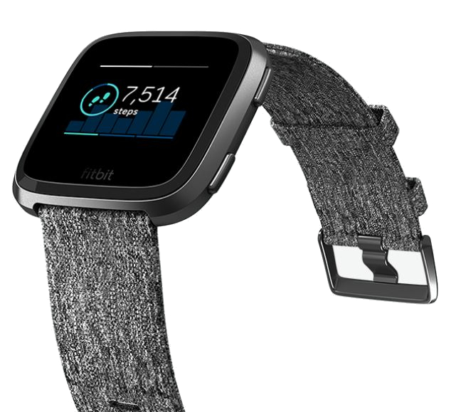 Chytré hodinky FITBIT Versa  Gray  Silver Aluminum šedástříbrná graysilver