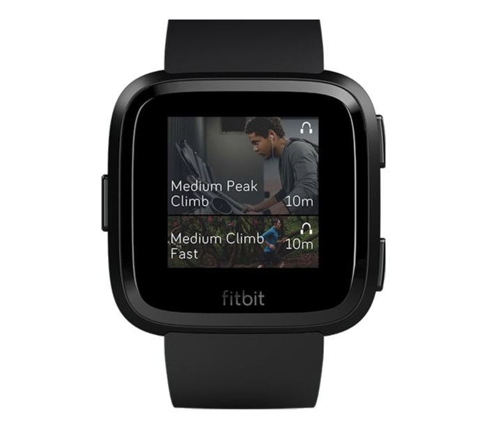 Chytré hodinky FITBIT Versa  Gray  Silver Aluminum šedástříbrná graysilver