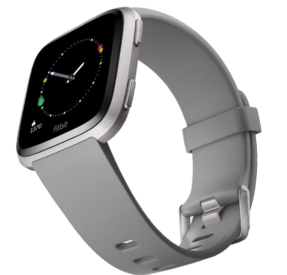 Chytré hodinky FITBIT Versa  Gray  Silver Aluminum šedástříbrná graysilver