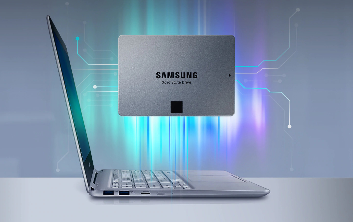 SSD disk SAMSUNG 860 QVO 1TB