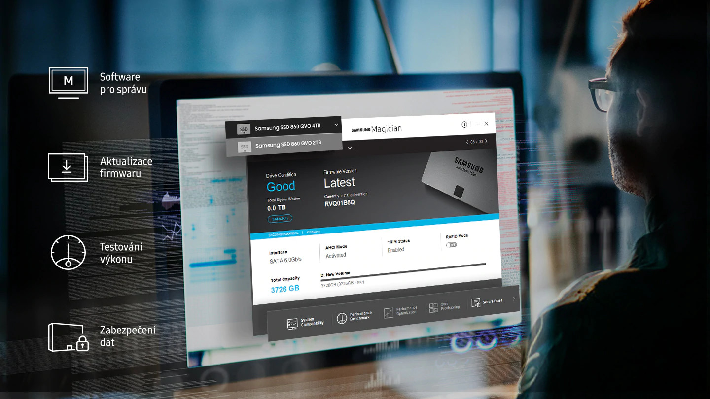 SSD disk SAMSUNG 860 QVO 1TB