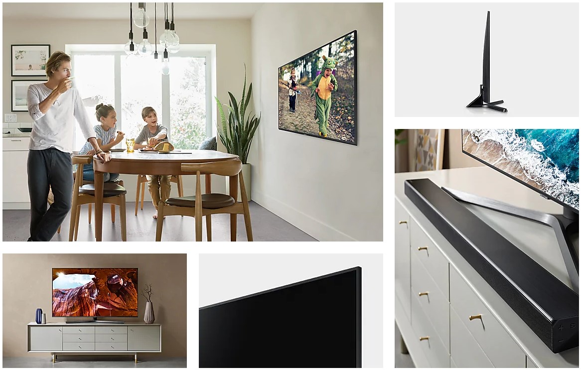 55 LED TV SAMSUNG UE55RU7402 šedá grey