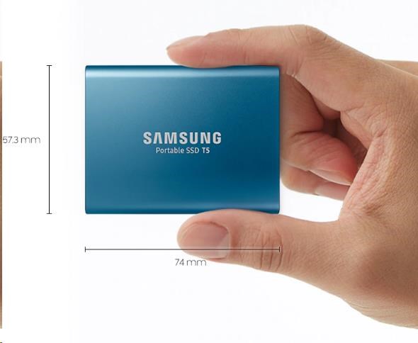Externí SSD disk SAMSUNG SSD T5 500GB zlatý gold