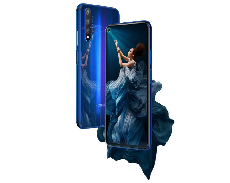 Mobilní telefon HONOR 20 6GB128 GB Midnight Black černý black