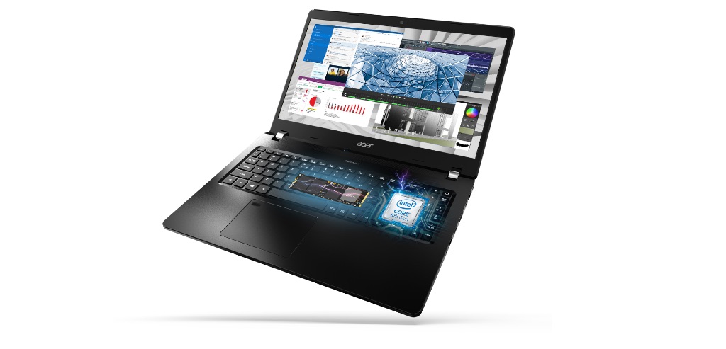 Notebook ACER TravelMate P2 TMP2155152GR černý black