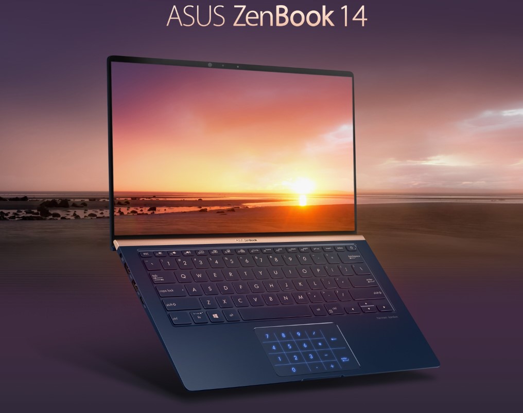 Notebook ASUS ZenBook 14 UX433FA stříbný silver