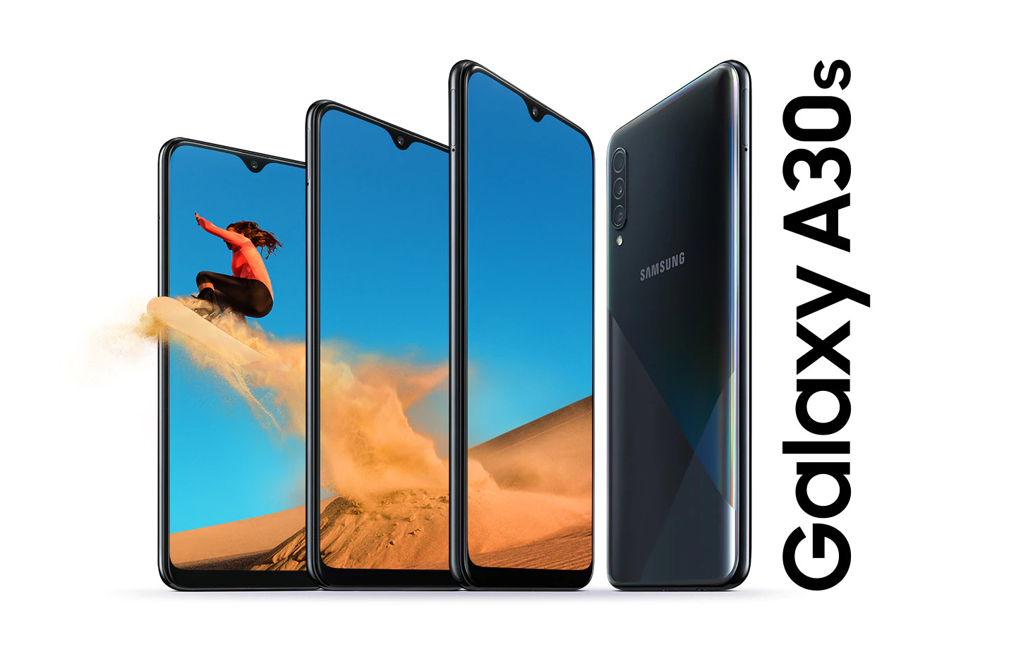 Mobilní telefon SAMSUNG Galaxy A30s SMA307 White DualSIM bílá white