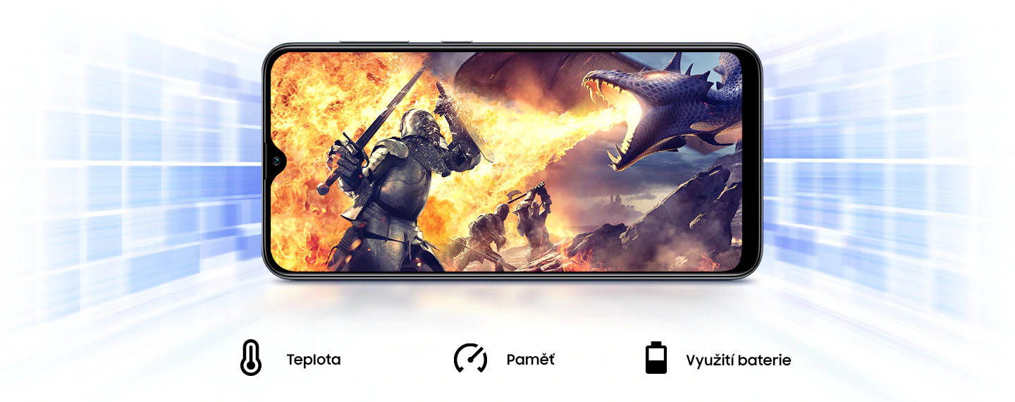 Mobilní telefon SAMSUNG Galaxy A30s SMA307 White DualSIM bílá white