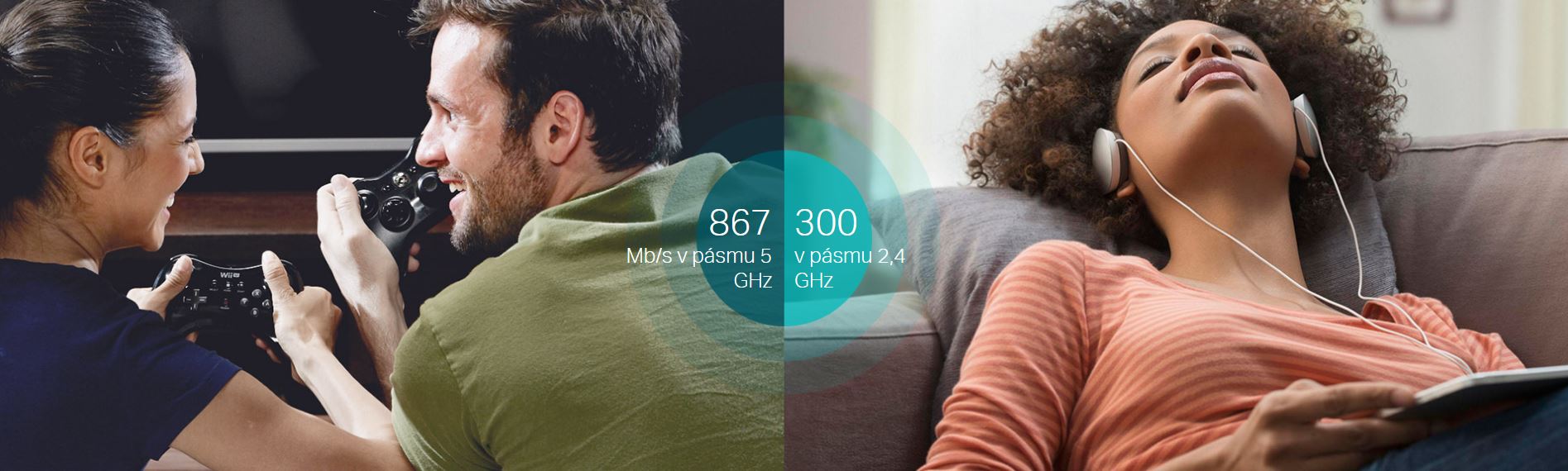 Router TPLINK Archer C5 AC1200 WiFi DualB Gbit Router bílý white