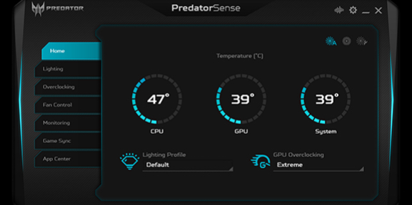 Herní notebook ACER Predator Helios 300 PH3175378KG černý black
