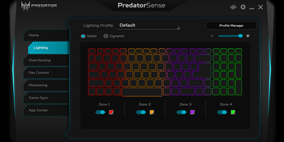 Herní notebook ACER Predator Helios 300 PH3175378KG černý black