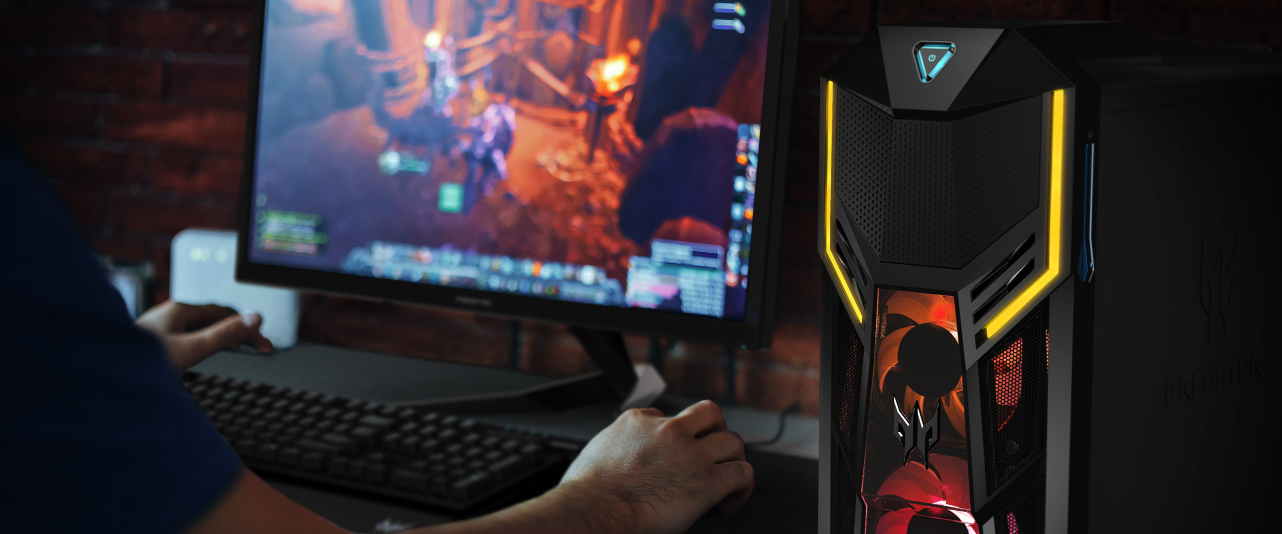 Herní PC ACER Predator Orion 5000 PO5610 černý black